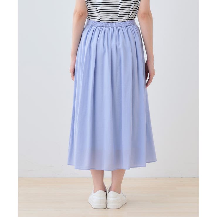 【洗える／SETUP可能】シアータックフレアスカート | THE SHOP TK | 詳細画像16 