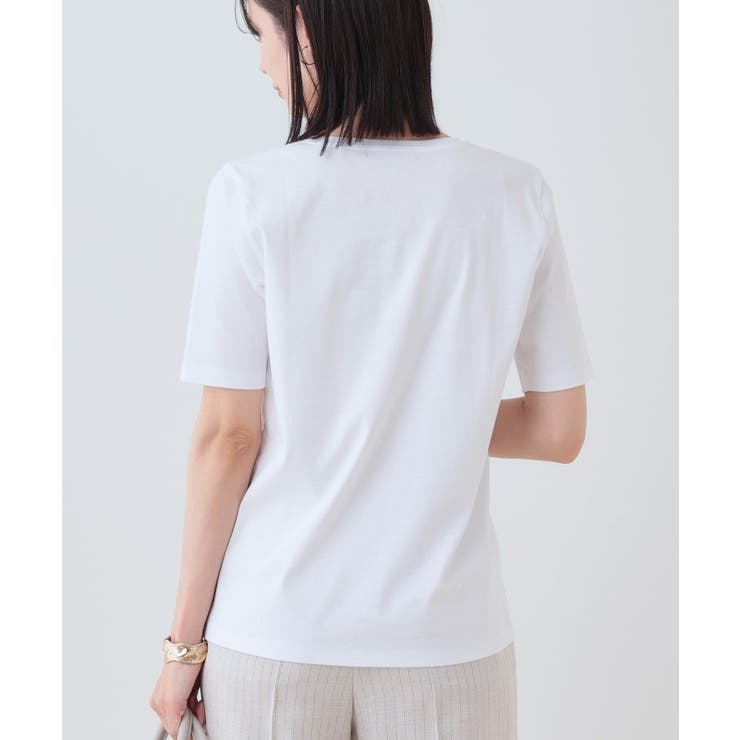 【洗える】シンプルVネックTシャツ | THE SHOP TK | 詳細画像2 