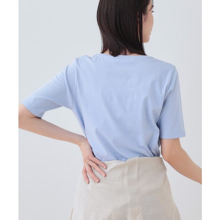 【洗える】シンプルVネックTシャツ | THE SHOP TK | 詳細画像11 