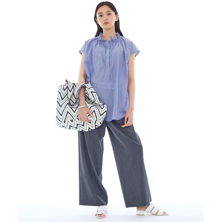 フリル衿ギャザーブラウス | THE SHOP TK | 詳細画像12 