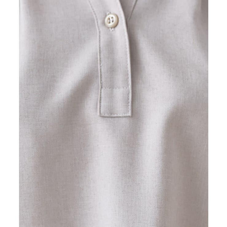 【しわになりにくい】麻調ストレートラインワンピース | THE SHOP TK | 詳細画像9 