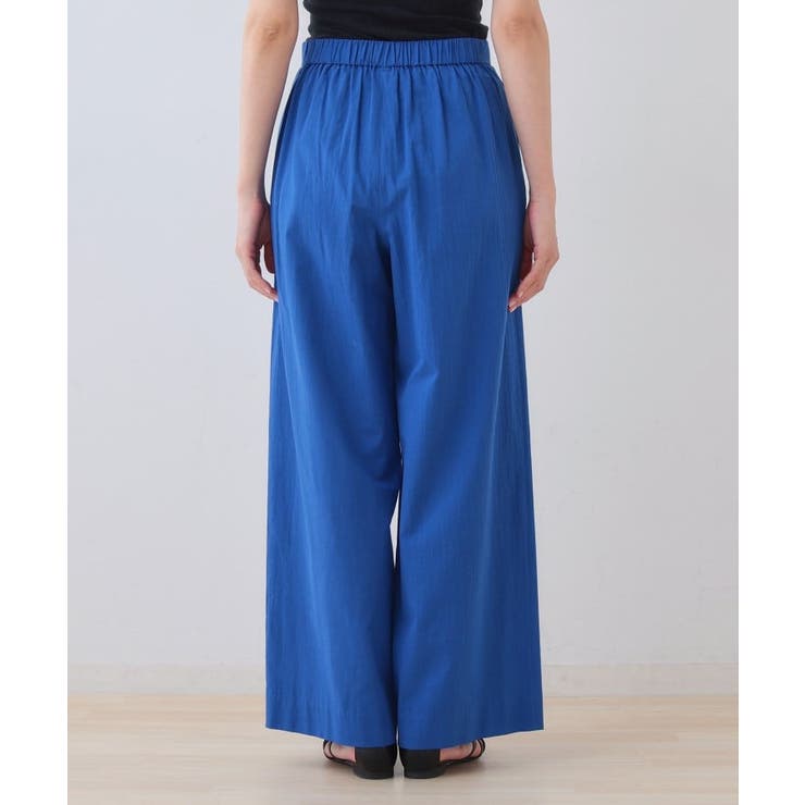 【SETUP可能/涼しい】コットンワイドパンツ | THE SHOP TK | 詳細画像16 