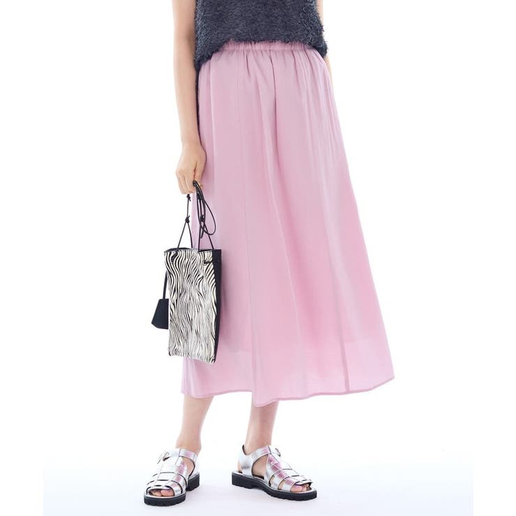 ピンク(071) | タンブラーフレアスカート | THE SHOP TK