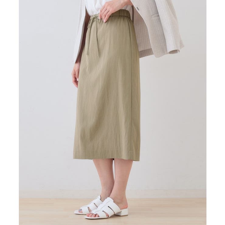 【シワになりにくい】コットンライクストレートスカート | THE SHOP TK | 詳細画像10 