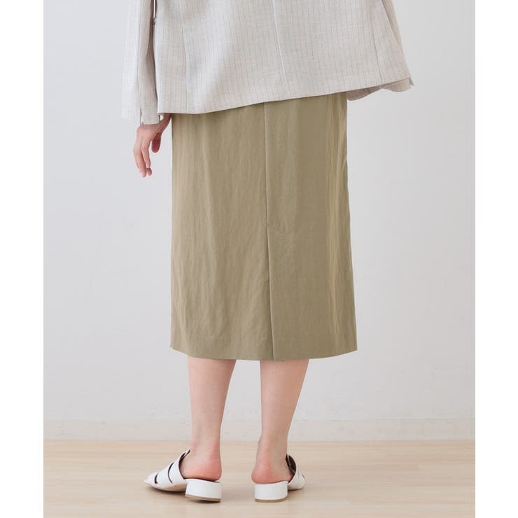 【シワになりにくい】コットンライクストレートスカート | THE SHOP TK | 詳細画像11 