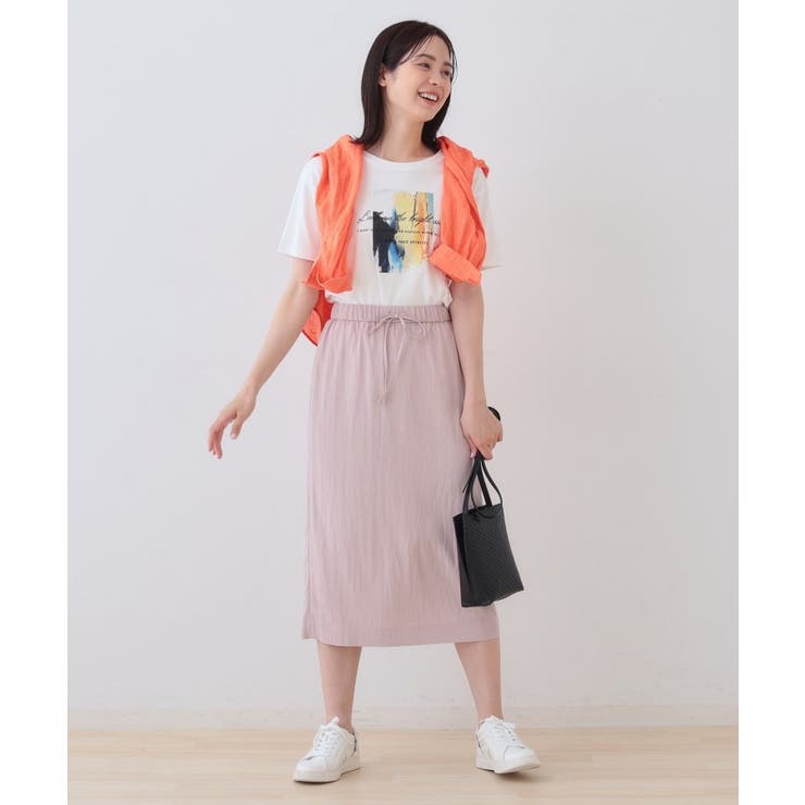 【シワになりにくい】コットンライクストレートスカート | THE SHOP TK | 詳細画像16 