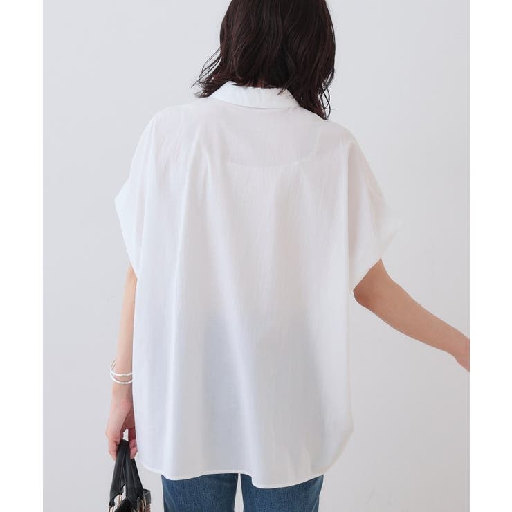 【SETUP可能／涼しい】コットンオーバーシャツ | THE SHOP TK | 詳細画像3 