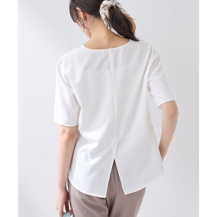 【SETUP可能】エアリーバックシャンブラウス | THE SHOP TK | 詳細画像7 