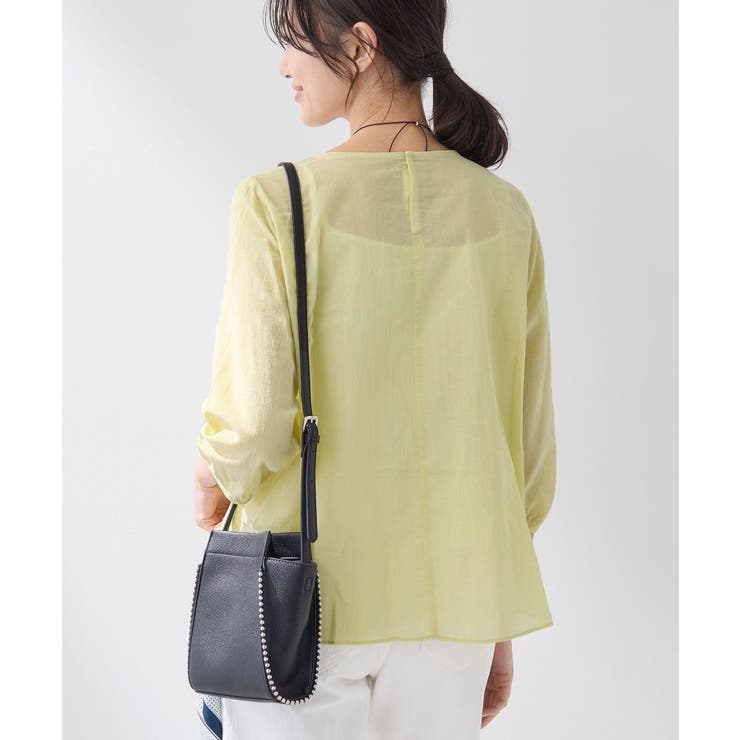 【コットン100％】タックシアーブラウス | THE SHOP TK | 詳細画像11 