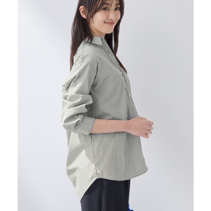 【羽織りとしても活躍】ベーシックレギュラーシャツ | THE SHOP TK | 詳細画像10 