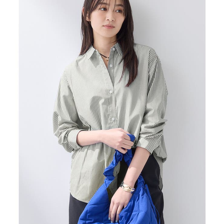 グレー(312) | 【羽織りとしても活躍】ベーシックレギュラーシャツ | THE SHOP TK