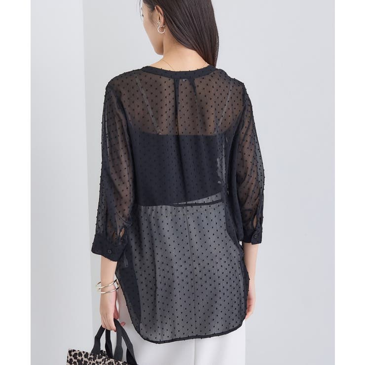 シアードット切り替えブラウス | THE SHOP TK | 詳細画像11 