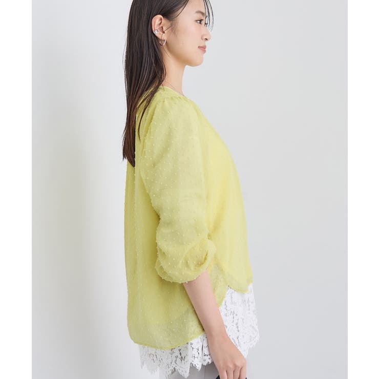 【袖コンシャス】シアードットブラウス | THE SHOP TK | 詳細画像14 