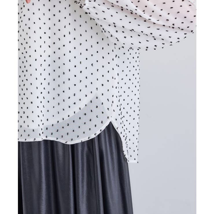 【袖コンシャス】シアードットブラウス | THE SHOP TK | 詳細画像24 