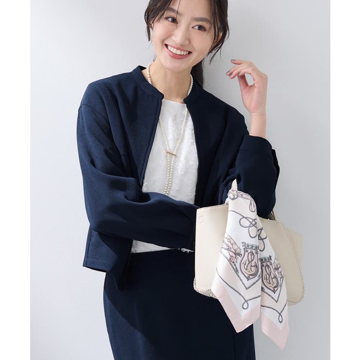 ネイビー(094) | 【軽量／SETUP可能】ジップアップブルゾン | THE SHOP TK