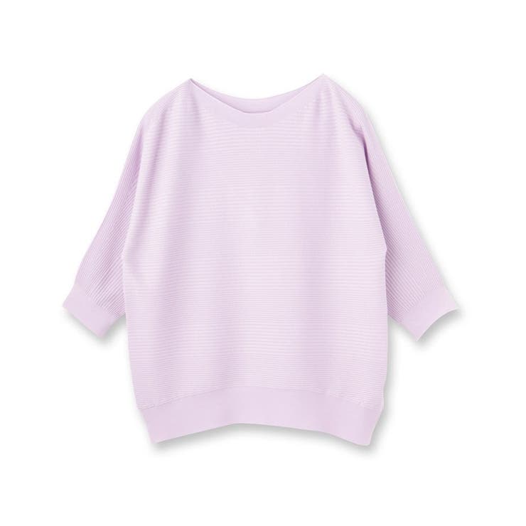 【体型カバー／洗える】ゆったり無縫製ニット | THE SHOP TK | 詳細画像1 
