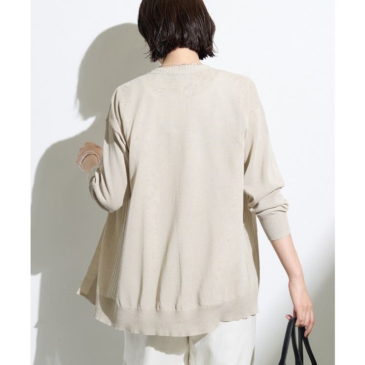 【清涼感◎】和紙混ニットカーディガン | THE SHOP TK | 詳細画像11 