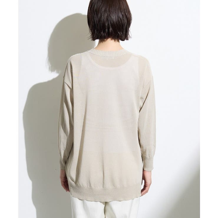 【清涼感◎】和紙混ニットカーディガン | THE SHOP TK | 詳細画像16 