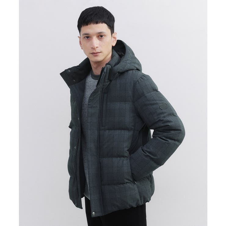 ウールライク チェック ダウン ブルゾン | TAKEO KIKUCHI | 詳細画像3 