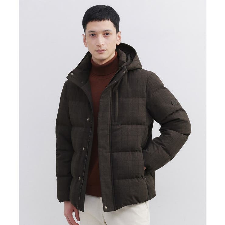 ウールライク チェック ダウン ブルゾン | TAKEO KIKUCHI | 詳細画像14 