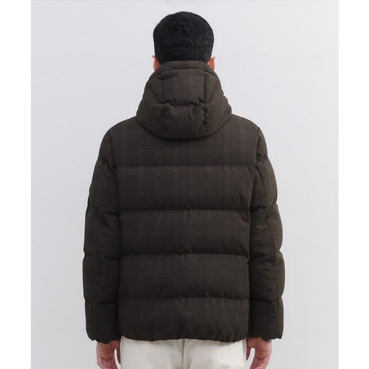 ウールライク チェック ダウン ブルゾン | TAKEO KIKUCHI | 詳細画像20 