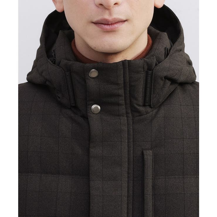 ウールライク チェック ダウン ブルゾン | TAKEO KIKUCHI | 詳細画像21 