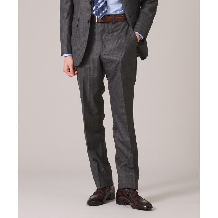 【3ピースセット】シャイニーヘリンボン スーツ | TAKEO KIKUCHI | 詳細画像6 