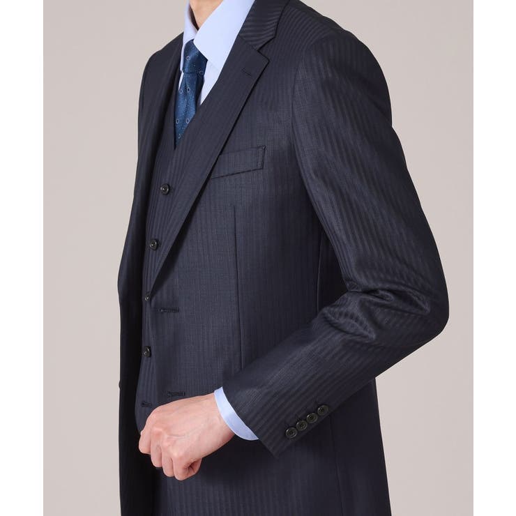 【3ピースセット】シャイニーヘリンボン スーツ | TAKEO KIKUCHI | 詳細画像29 