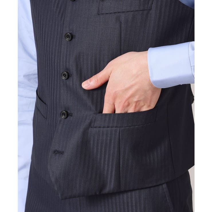 【3ピースセット】シャイニーヘリンボン スーツ | TAKEO KIKUCHI | 詳細画像36 