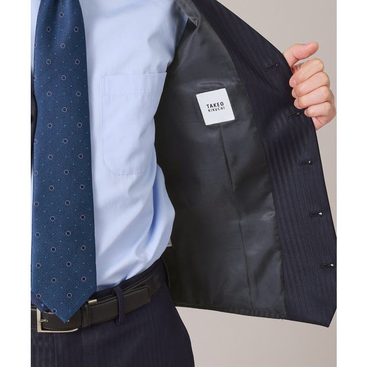 【3ピースセット】シャイニーヘリンボン スーツ | TAKEO KIKUCHI | 詳細画像37 