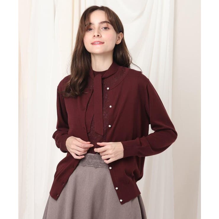 Web 一部店舗限定 モダールコットン混アンサンブル 品番 Wrdw Couture Brooch クチュールブローチ のレディースファッション通販 Shoplist ショップリスト