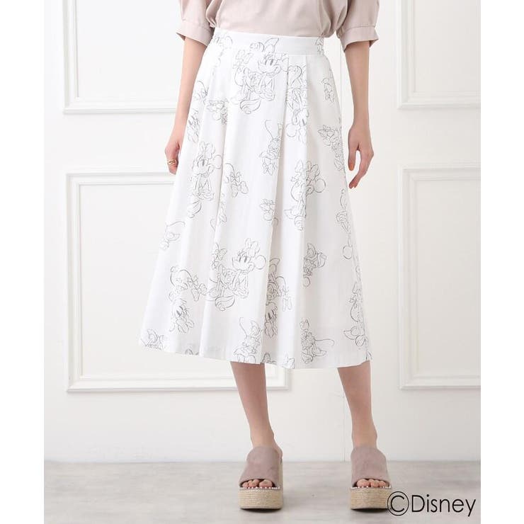 Disney】ミニーマウス/タックスカート[品番：WRDW0148817]｜Couture