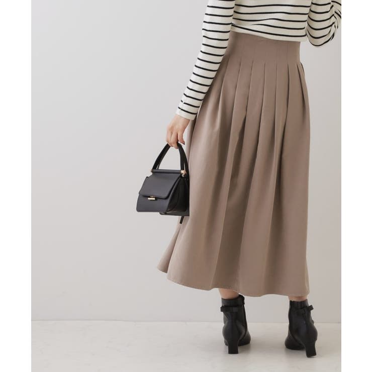 【スッキリ見えが叶う】マイクロスエードタックプリーツ | Couture brooch | 詳細画像15 