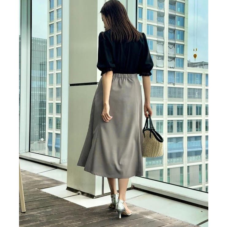 【華やか・大人可愛い・5分袖】エンブロレース前後2WAYブラウス | Couture brooch | 詳細画像31 