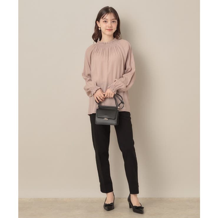 ポイントパール調ハイパーストレッチパンツ | Couture brooch | 詳細画像1