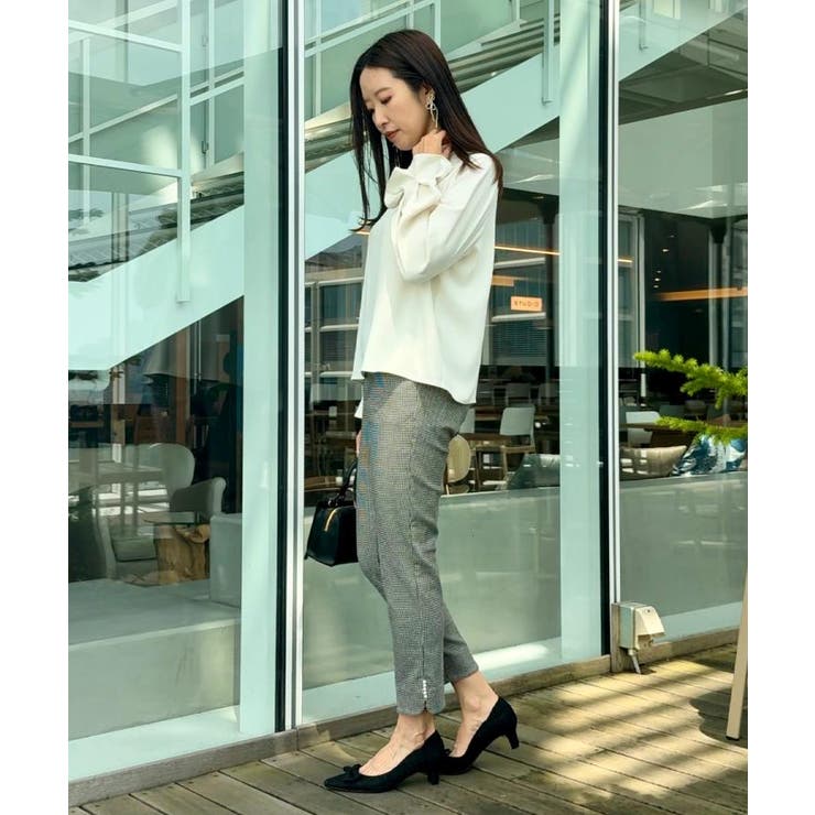 ポイントパール調ハイパーストレッチパンツ | Couture brooch | 詳細画像30