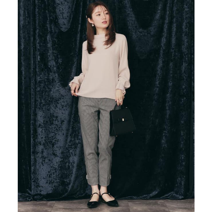 ポイントパール調ハイパーストレッチパンツ | Couture brooch | 詳細画像27