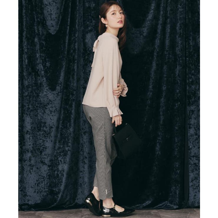 ポイントパール調ハイパーストレッチパンツ | Couture brooch | 詳細画像28