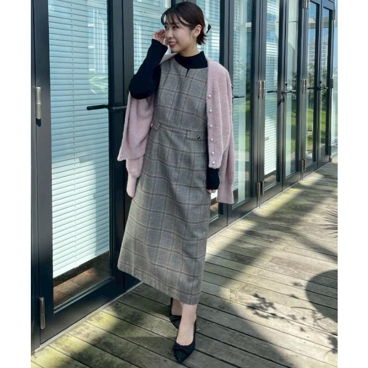 【ふわふわ/前後2WAY】フェザーカーディトップス | Couture brooch | 詳細画像77 