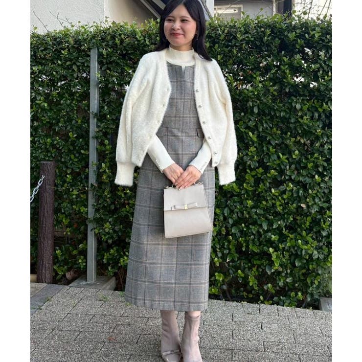 【ふわふわ/前後2WAY】フェザーカーディトップス | Couture brooch | 詳細画像67 