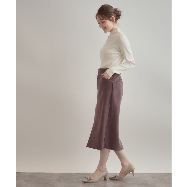 【多機能・フェミニン】パール調リブニット | Couture brooch | 詳細画像2 