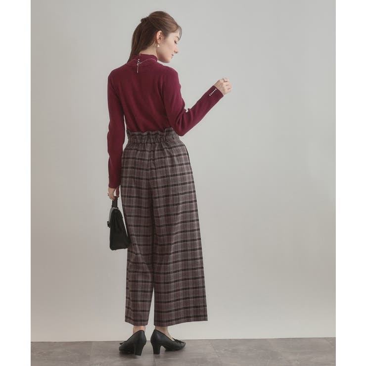 【多機能・フェミニン】パール調リブニット | Couture brooch | 詳細画像40 