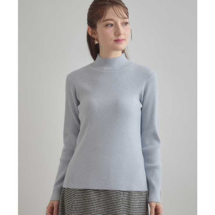 【多機能・フェミニン】パール調リブニット | Couture brooch | 詳細画像67 