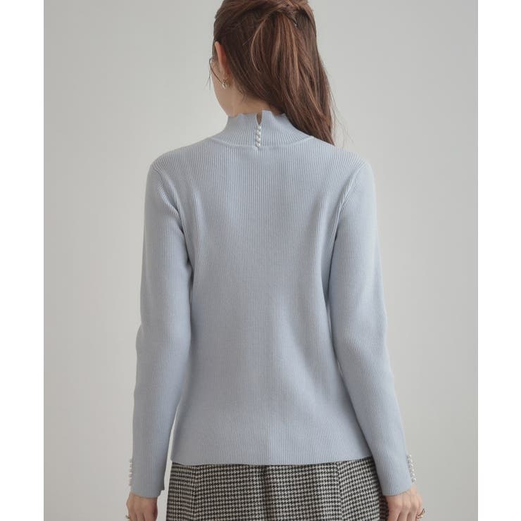 【多機能・フェミニン】パール調リブニット | Couture brooch | 詳細画像69 