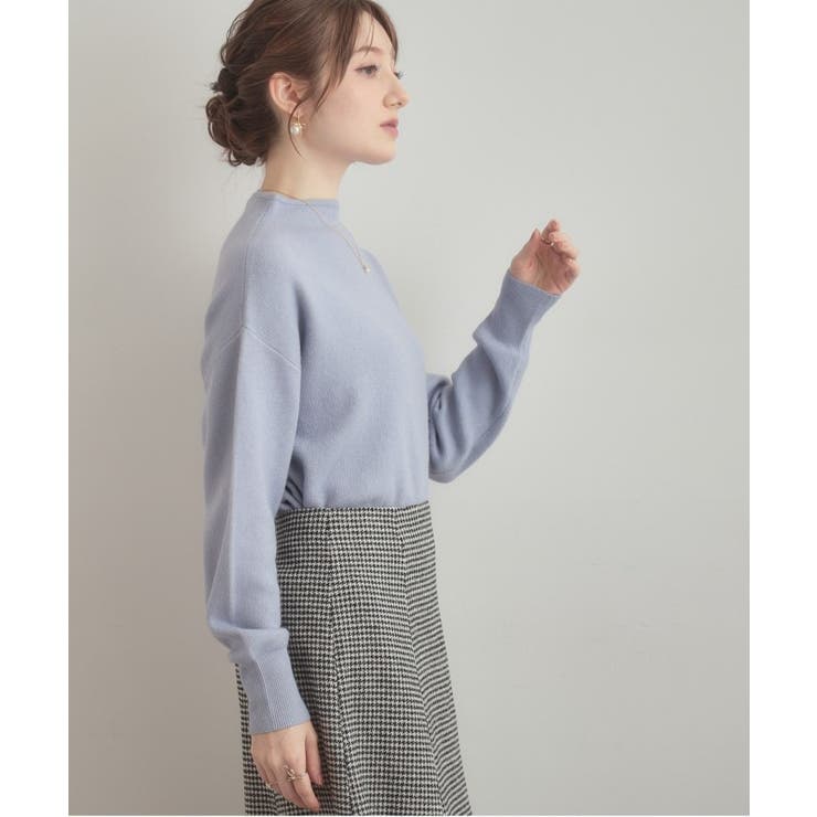 【ゆるふわ・通勤】リッシュアンゴラ バックパール調ニット | Couture brooch | 詳細画像48 