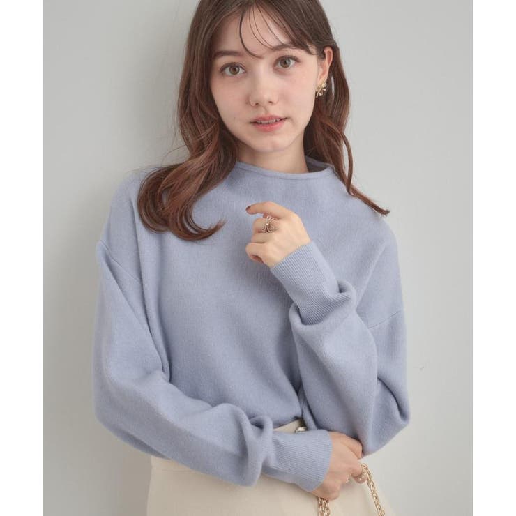 【ゆるふわ・通勤】リッシュアンゴラ バックパール調ニット | Couture brooch | 詳細画像51 