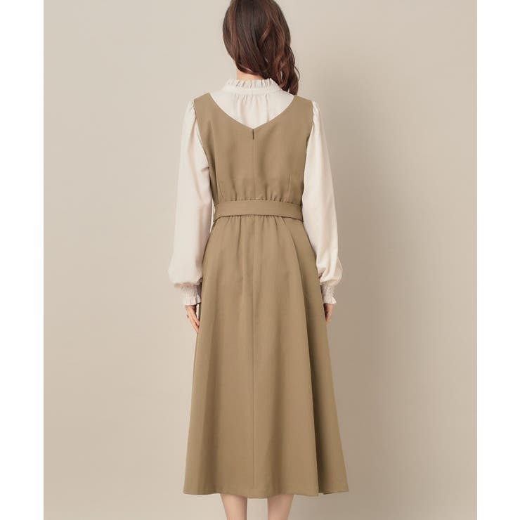 【帯電防止・通勤】ハートネック フレアージャンスカ | Couture brooch | 詳細画像42 