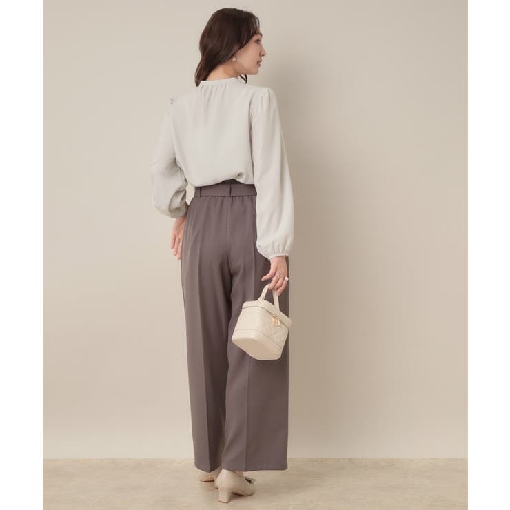 【大人可愛い・通勤】ピンタックレースブラウス | Couture brooch | 詳細画像21 