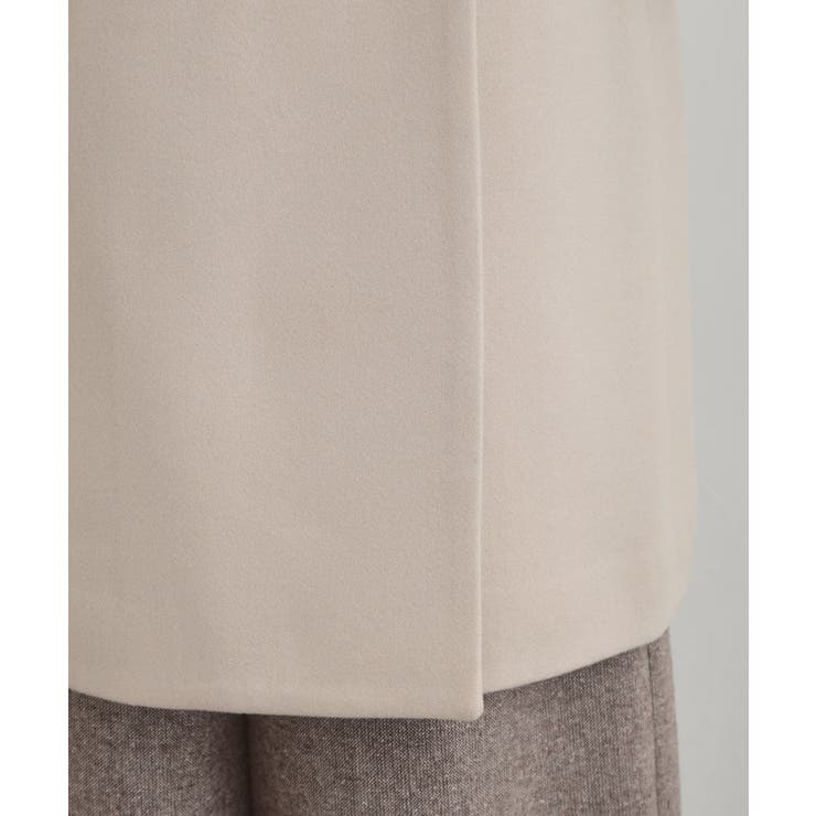 【大人上品・ベルト付き】パール調釦チェスターコート | Couture brooch | 詳細画像77 