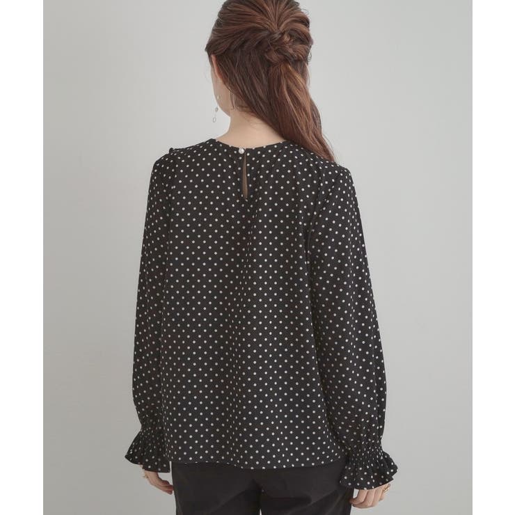 【大人可愛い・通勤】ラッフルフリルブラウス | Couture brooch | 詳細画像44 